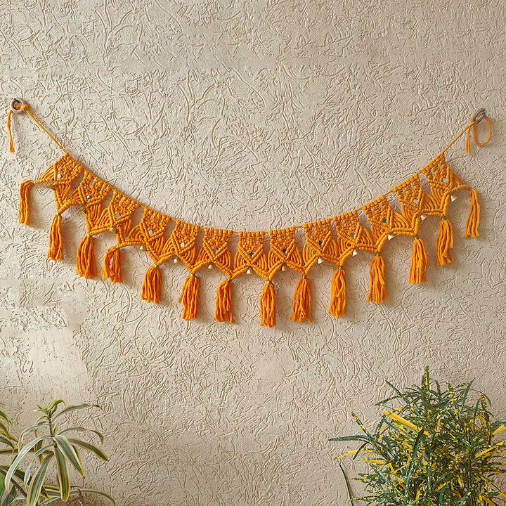 Handmade Macrame Samriddhi Design Cotton Toran