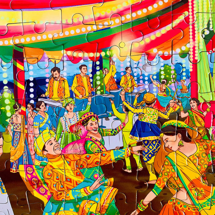 Garba | The Dance of Reverence Culture Puzzle | 300 Pieces