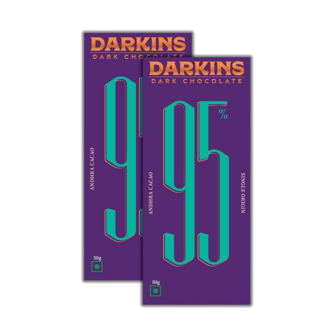 95% Dark | Vegan & Gluten Free Chocolate From Andhra Pradesh