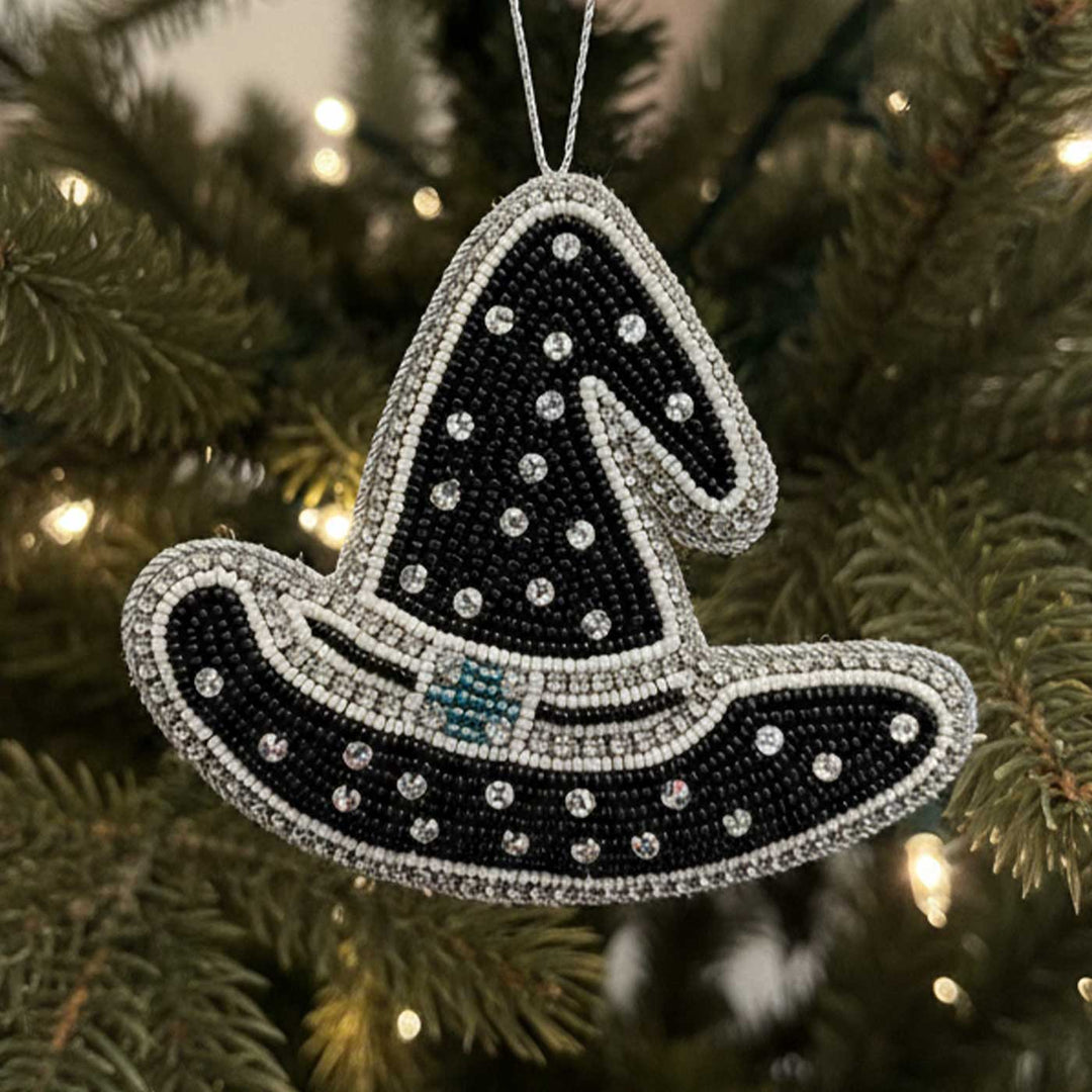 Witches Hat Handmade Premium Zardozi Ornament