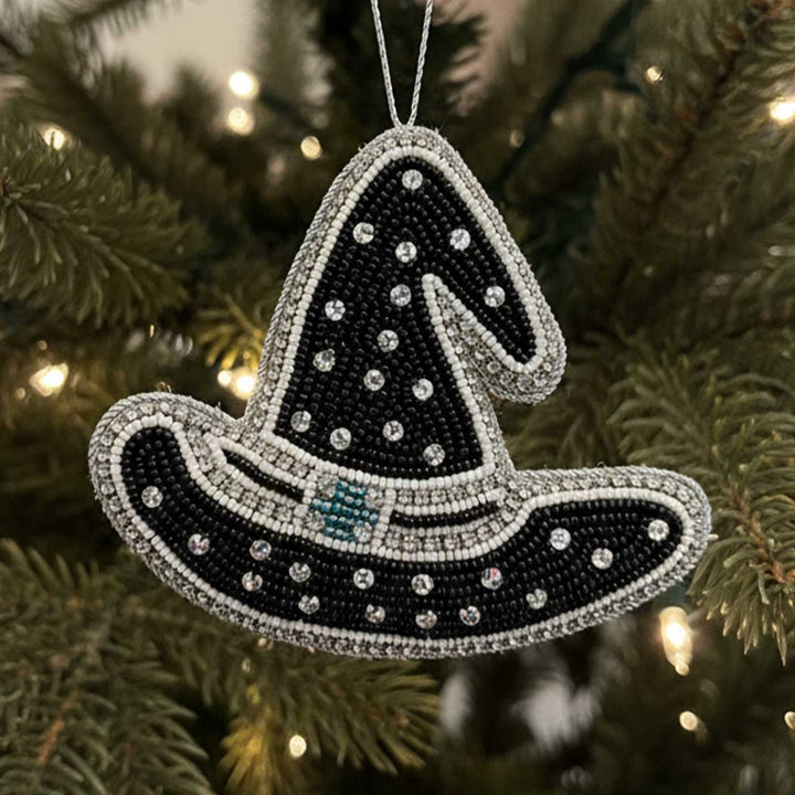 Witches Hat Handmade Premium Zardozi Ornament