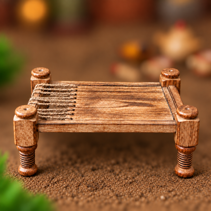 Miniature Khaat Serving/Display Tray