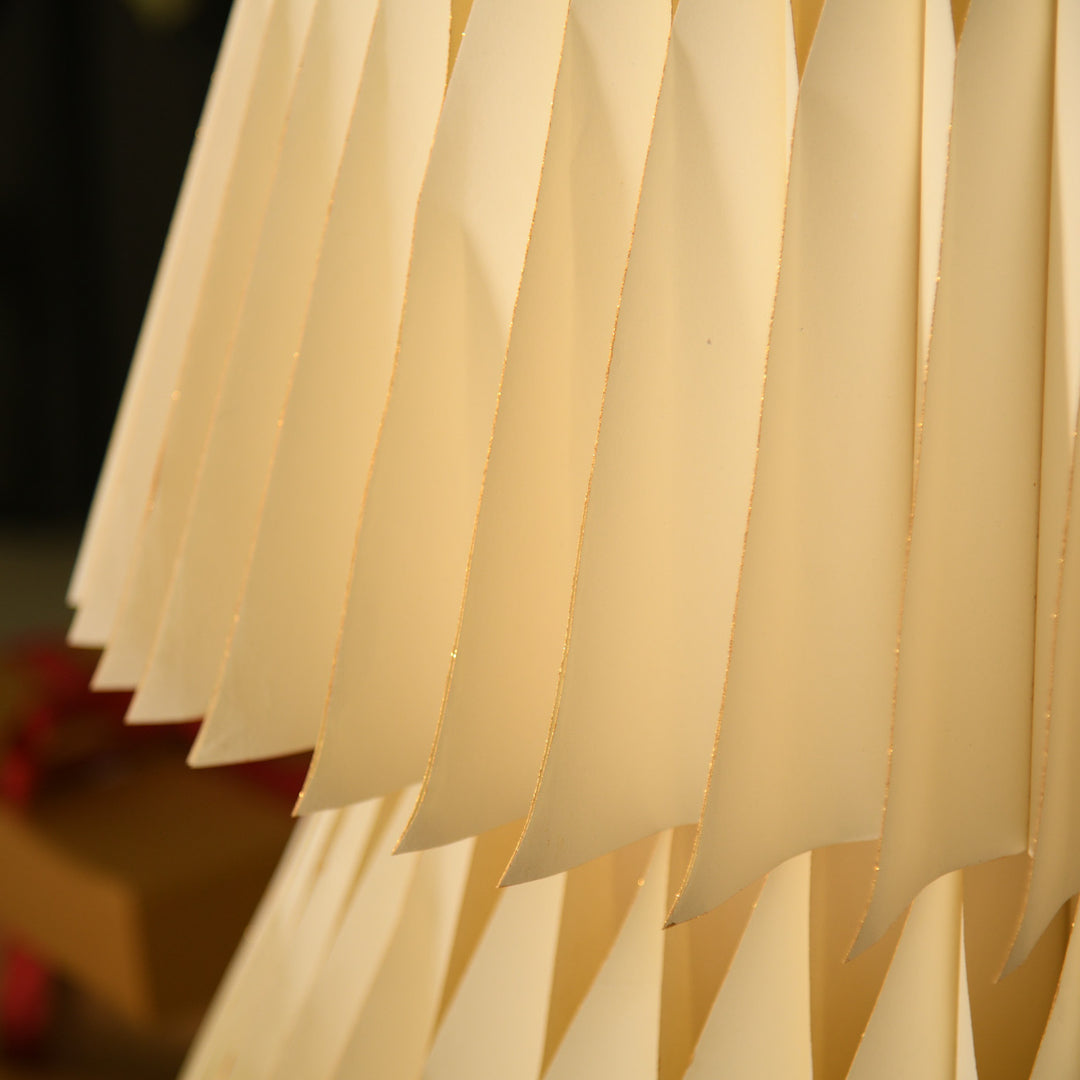 8 Feet | Handmade Paper White Christmas Tree