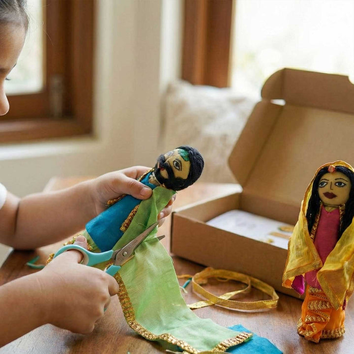 Punjabi Couple | Indian Traditional Doll DIY Kit