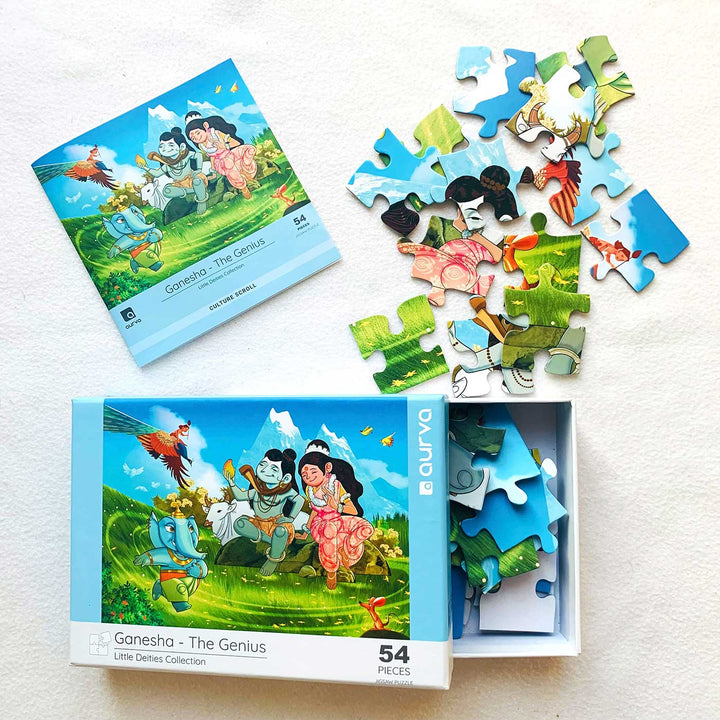 Ganesha | The Genius Mythology Puzzle | 54 Pieces