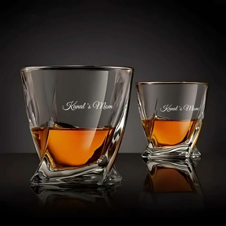 Personalized Engraved Whiskey Glass For Mothers | 310 ml