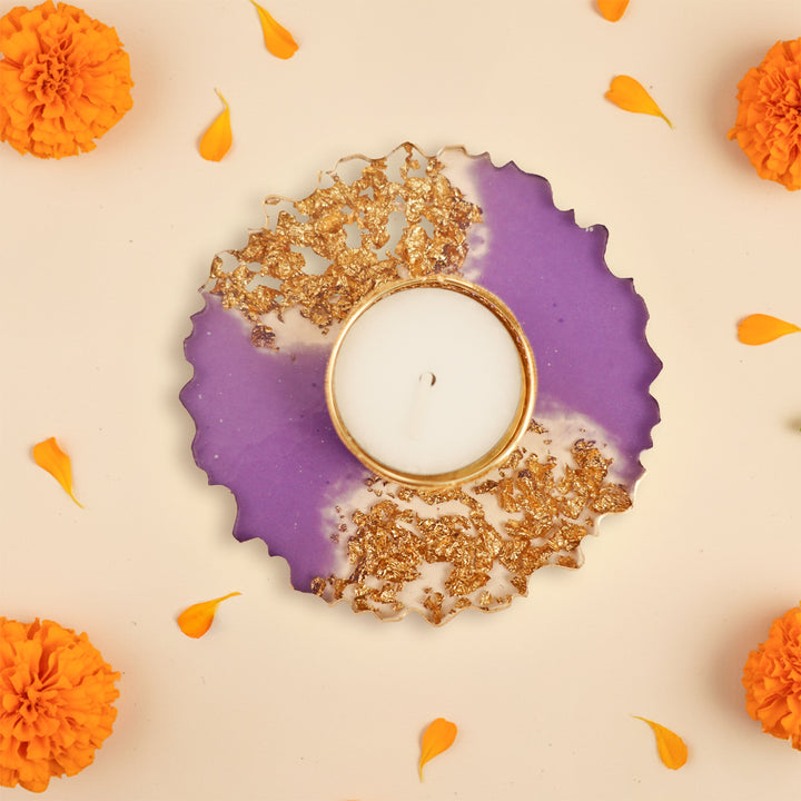 Handmade Decorative Resin Tealight Holder