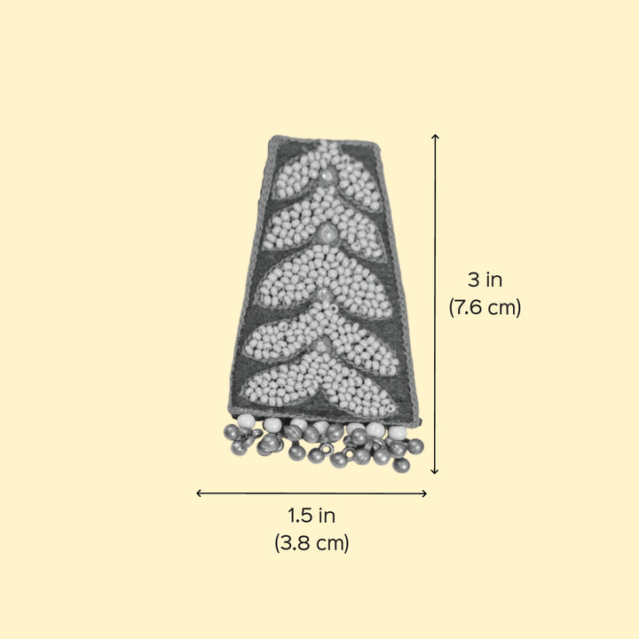 Handmade Mirror Work & Beads Ghungroo Earrings