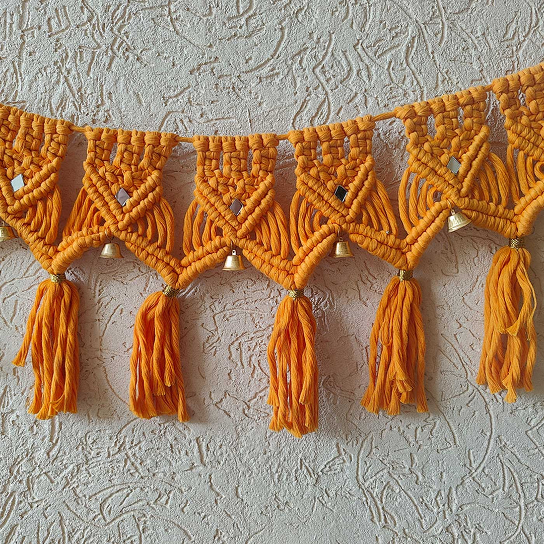 Handmade Macrame Samriddhi Design Cotton Toran