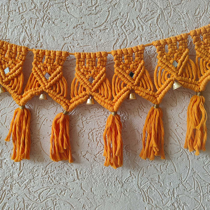 Handmade Macrame Samriddhi Design Cotton Toran