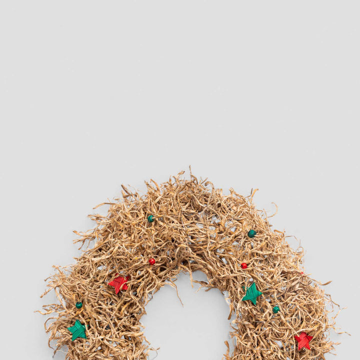 Lightweight Ecofriendly Banana Frill Wreath