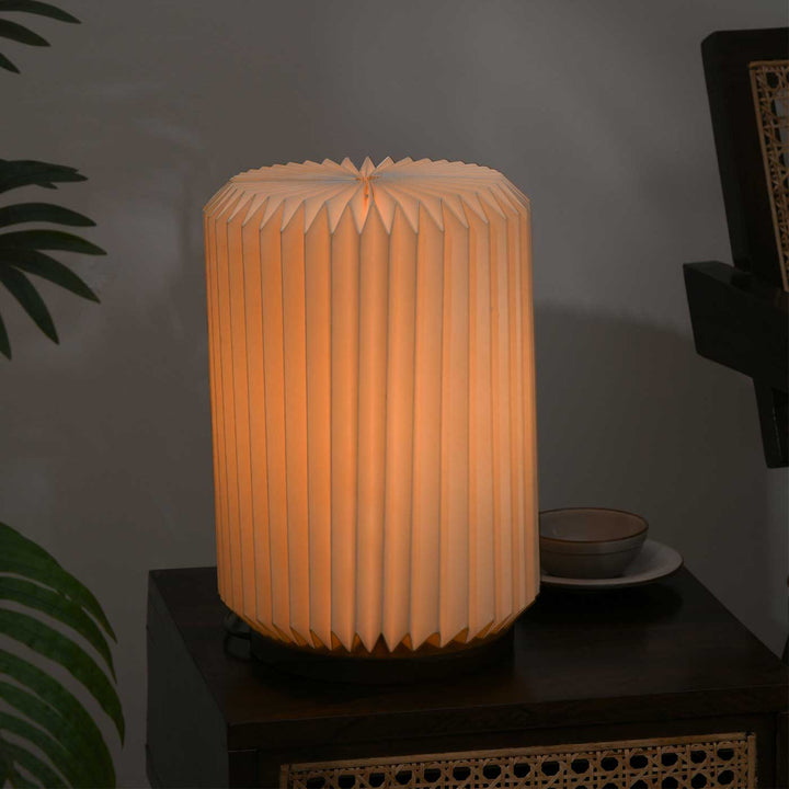 Handmade Noori Paper Table Lamp