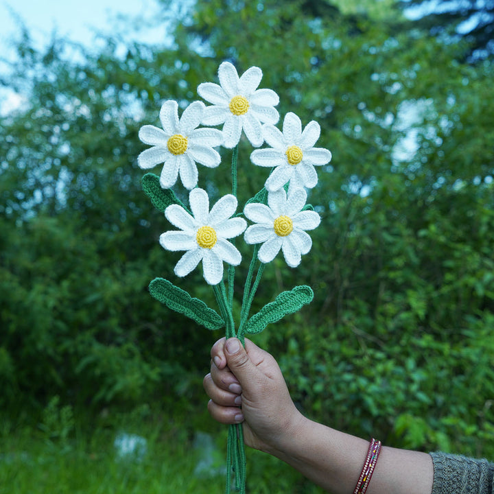 Handmade Crochet Daisy Flower