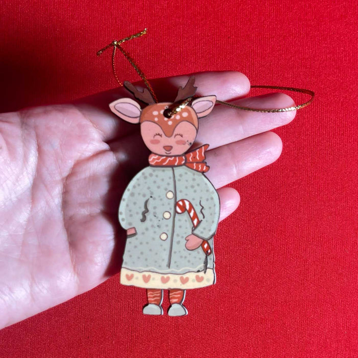 Hand Illustrated Winter Keepsakes Christmas Hamper | Includes Hangings And Box