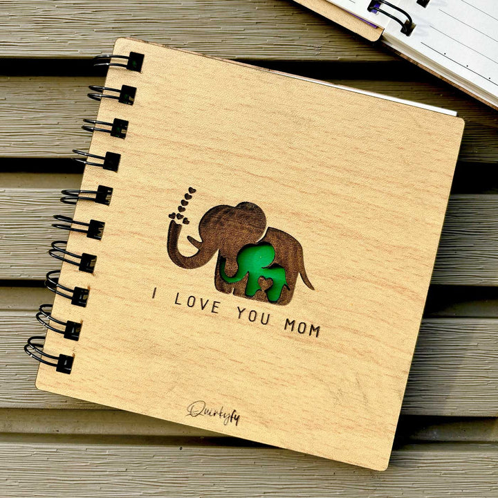 Photo Personalized "I Love You Mom" Hamper For Mothers | Set of 6