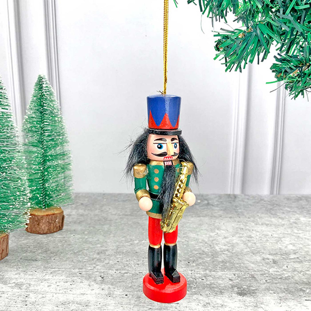 Royal Themed Nutcrackers Wooden Decor For Christmas Table Decoration | Set Of 5