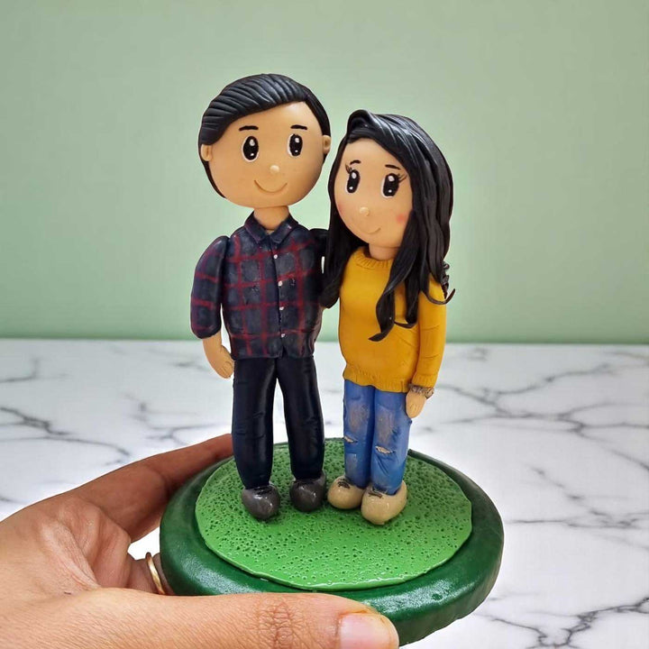 Photo Personalized Miniature Clay Dolls