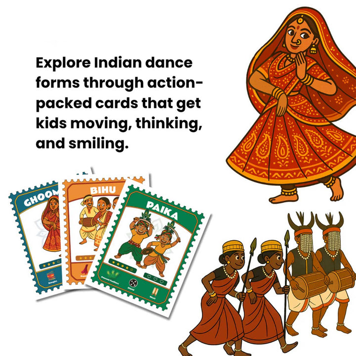 Thaka Dhimi Tha | Dance Movement Cards for Kids | 2–6 Years