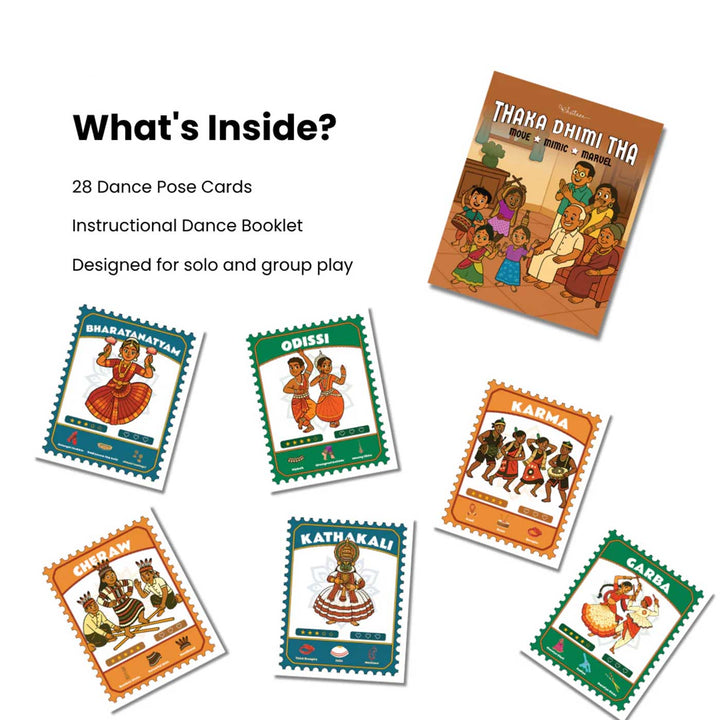 Thaka Dhimi Tha | Dance Movement Cards for Kids | 2–6 Years