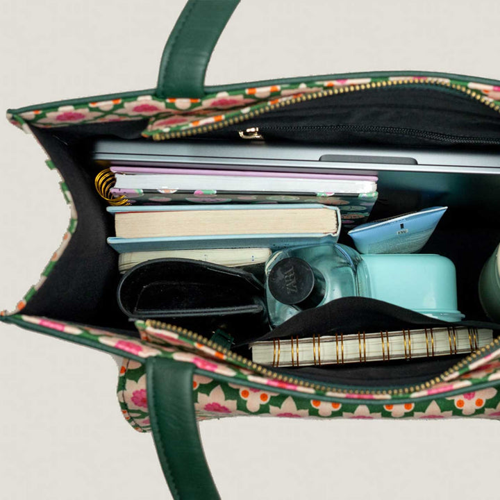 Bageechi Hand Block Printed All Time Tote Bag