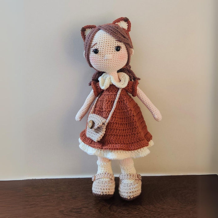 Handmade Crochet Doll Toy for Kids