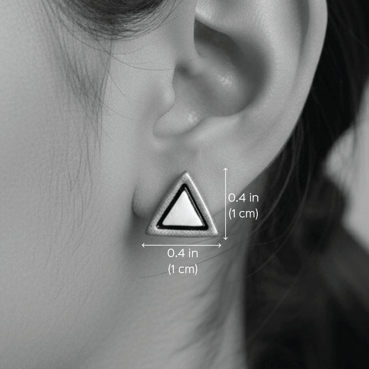 6 Pc | Handmade Geometric Terracotta Earrings | Set Of 3