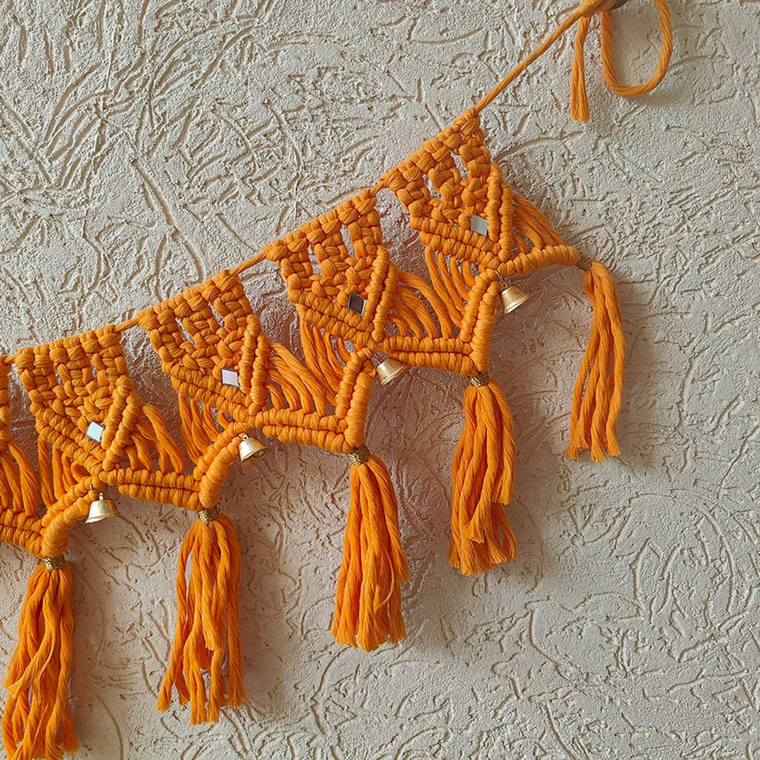 Handmade Macrame Samriddhi Design Cotton Toran