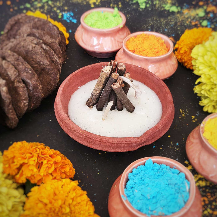 22 Pc | Organic Premium Holika Dahan Pooja Box