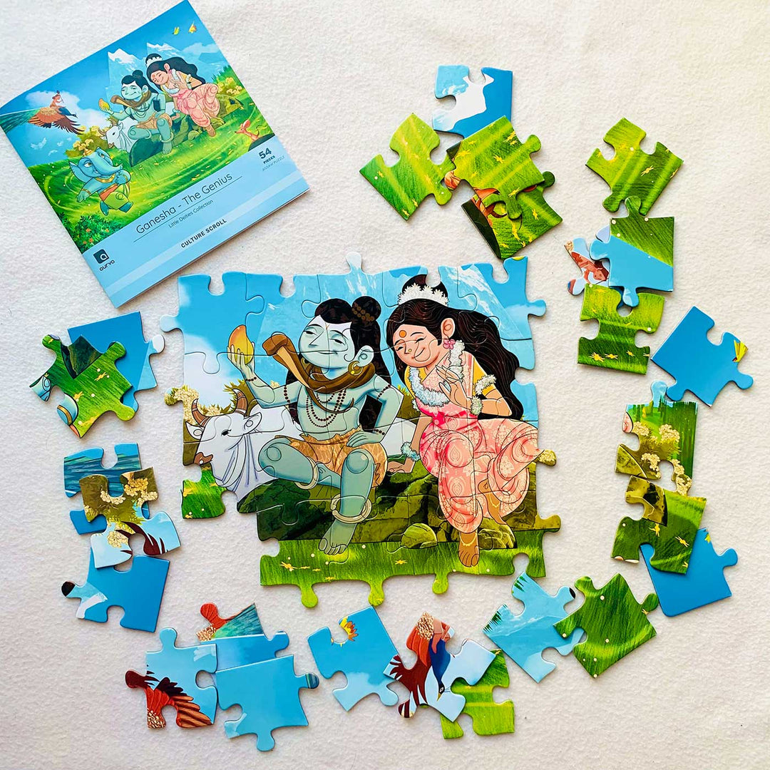Ganesha | The Genius Mythology Puzzle | 54 Pieces