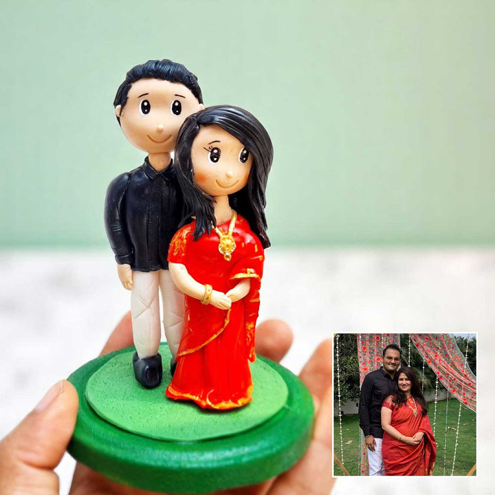 Photo Personalized Miniature Clay Dolls