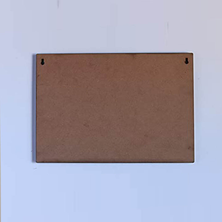 Pastel Rectangular MDF Nameplate