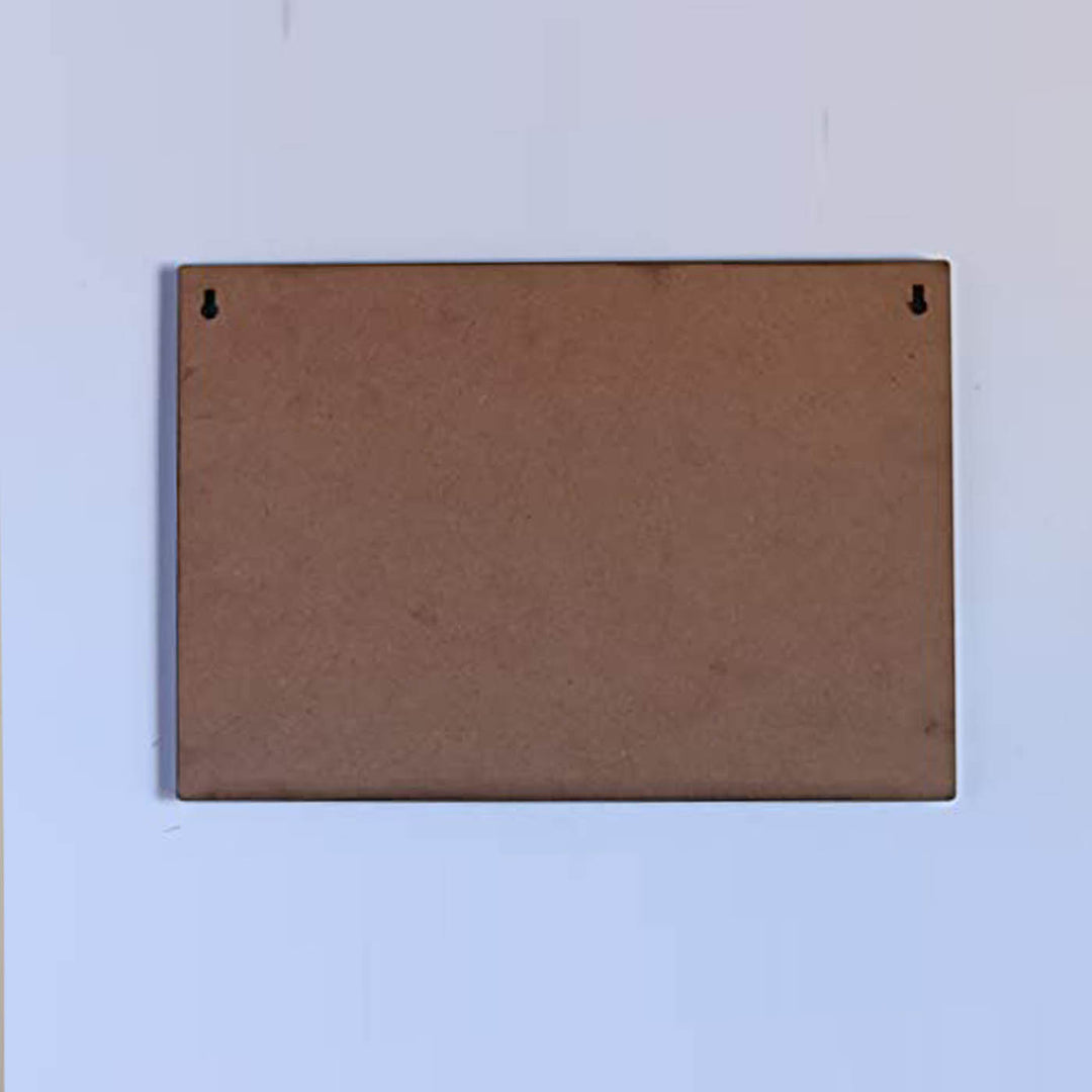 Pastel Rectangular MDF Nameplate