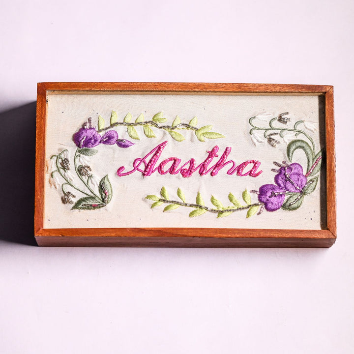Personalized Sheesham Wood Multi-Use Trinket Jewelry Box