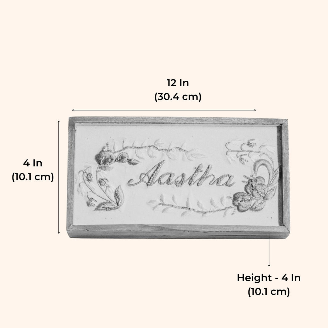 Personalized Sheesham Wood Multi-Use Trinket Jewelry Box