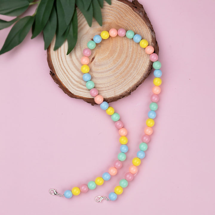 Handmade Beaded Multicolor Pastel Spectacle/Eye Glass Chain For Kids