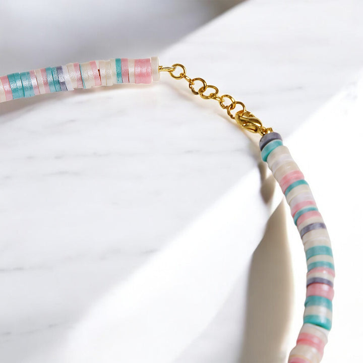 2 Pc | Personalized Beaded Necklace & Bracelet Set For Girls