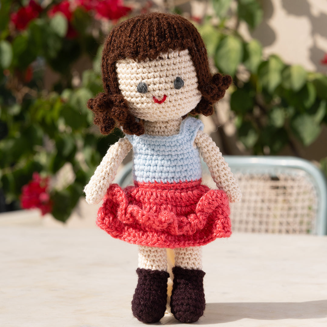 Handmade Cute Crochet Doll For Kids