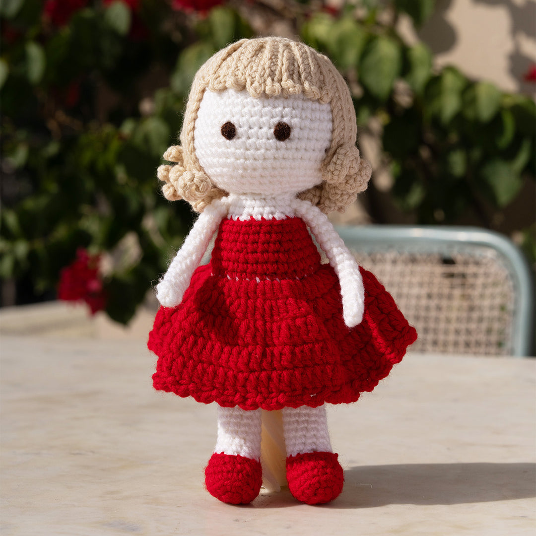 Handmade Cute Crochet Doll For Kids