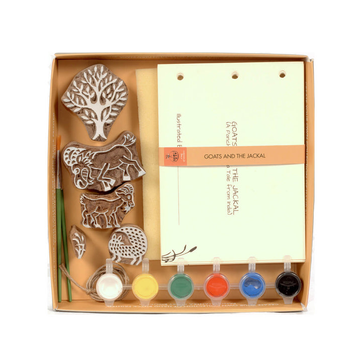 Panchatantra Block Printing DIY Kit