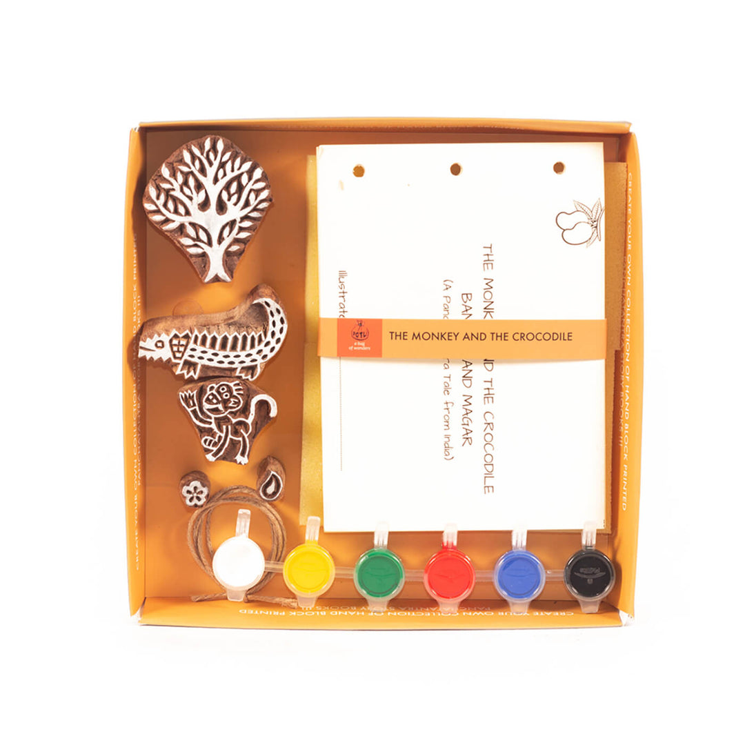 Panchatantra Block Printing DIY Kit