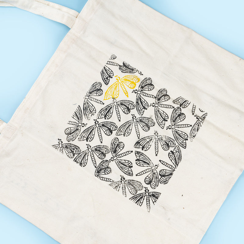 Artsy Block Printing DIY Kit with Tote Bag Zwende