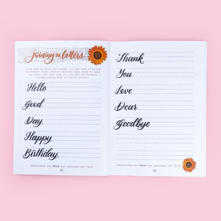 Meditative Brush Lettering DIY Kit