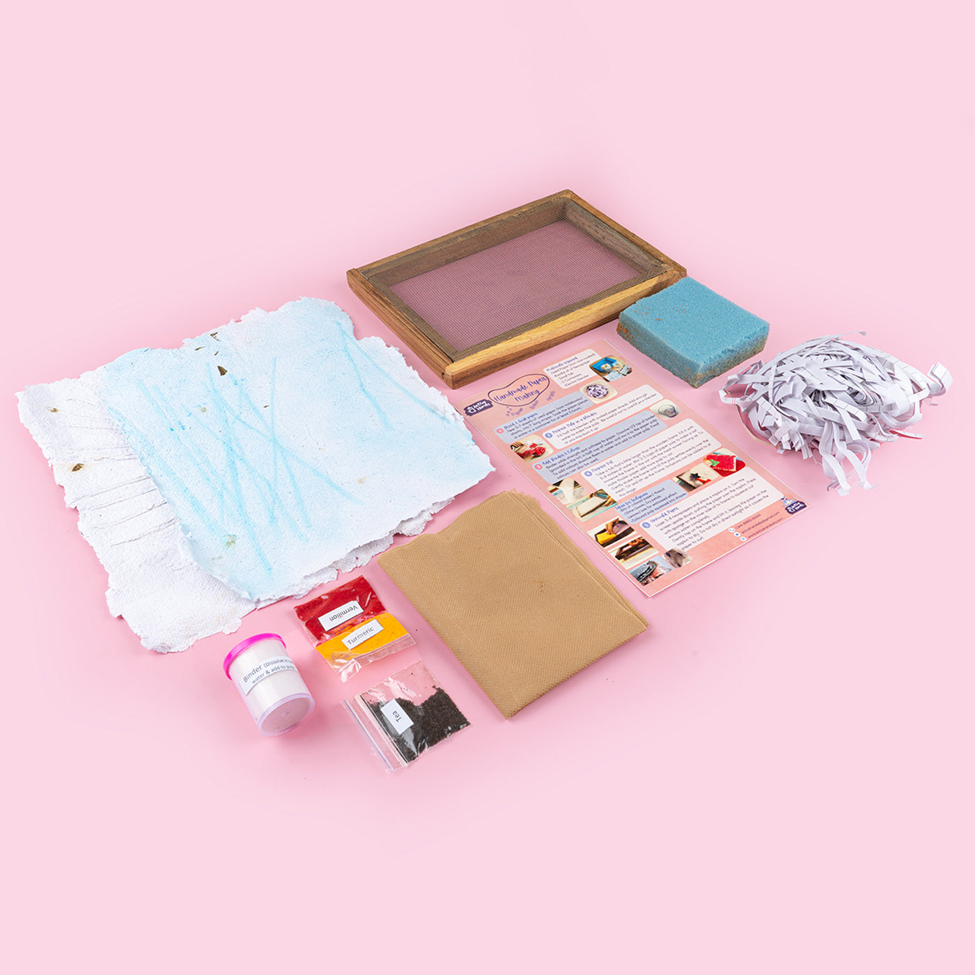 Buy Handmade Paper Making DIY Kit Online On Zwende