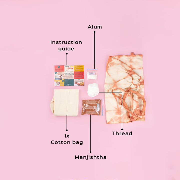 Aesthetic Dye Bags DIY Kit with Natural ingredients