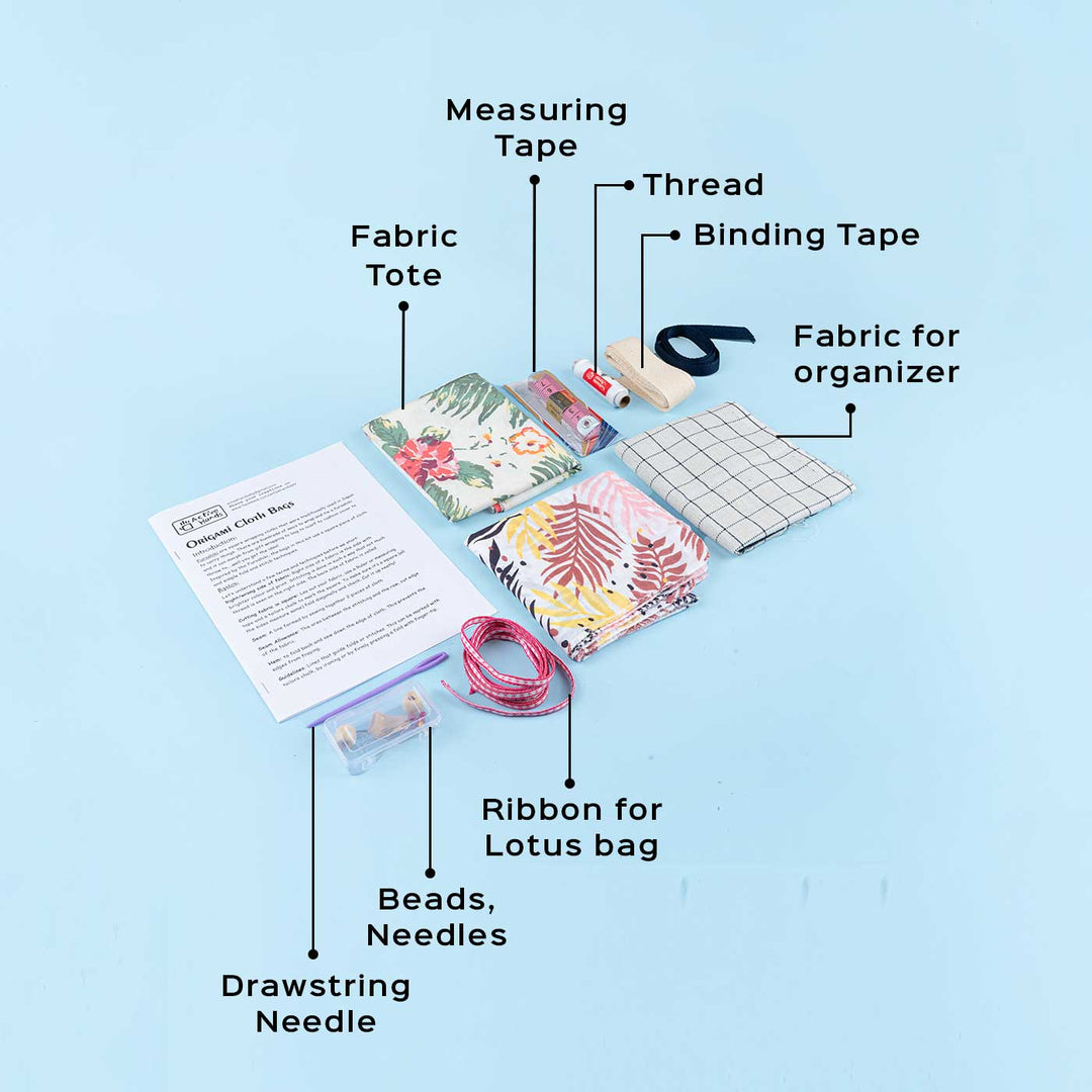 Origami Cloth Bag DIY Kit