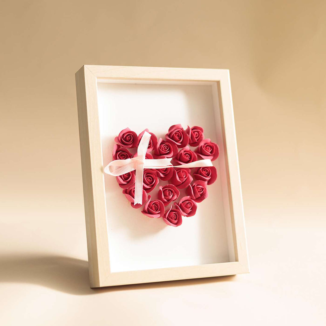Handmade All My Heart Theme Clay Decorative Plaque
