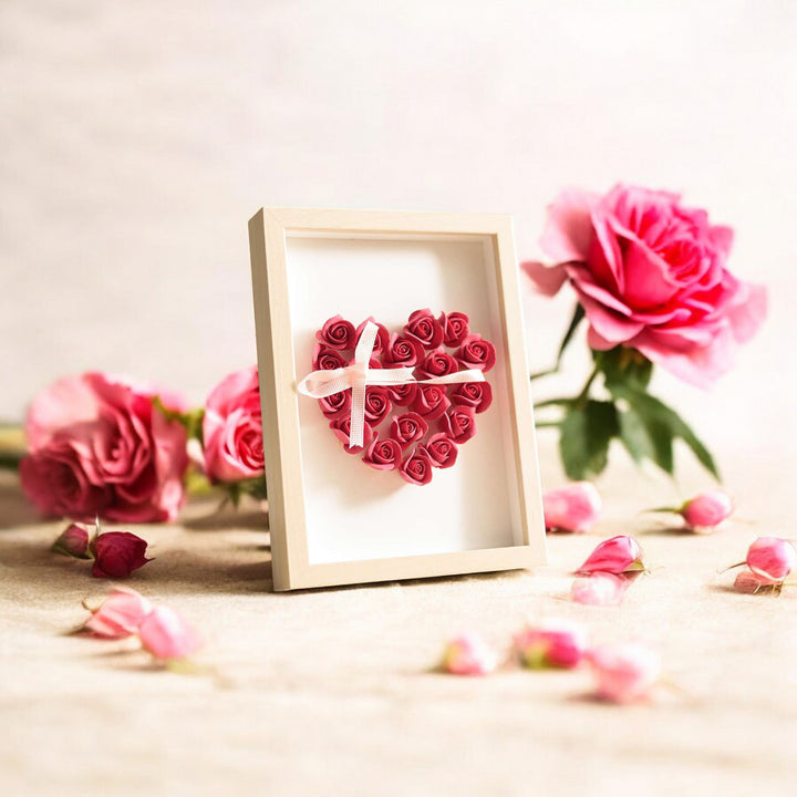 Handmade All My Heart Theme Clay Decorative Plaque