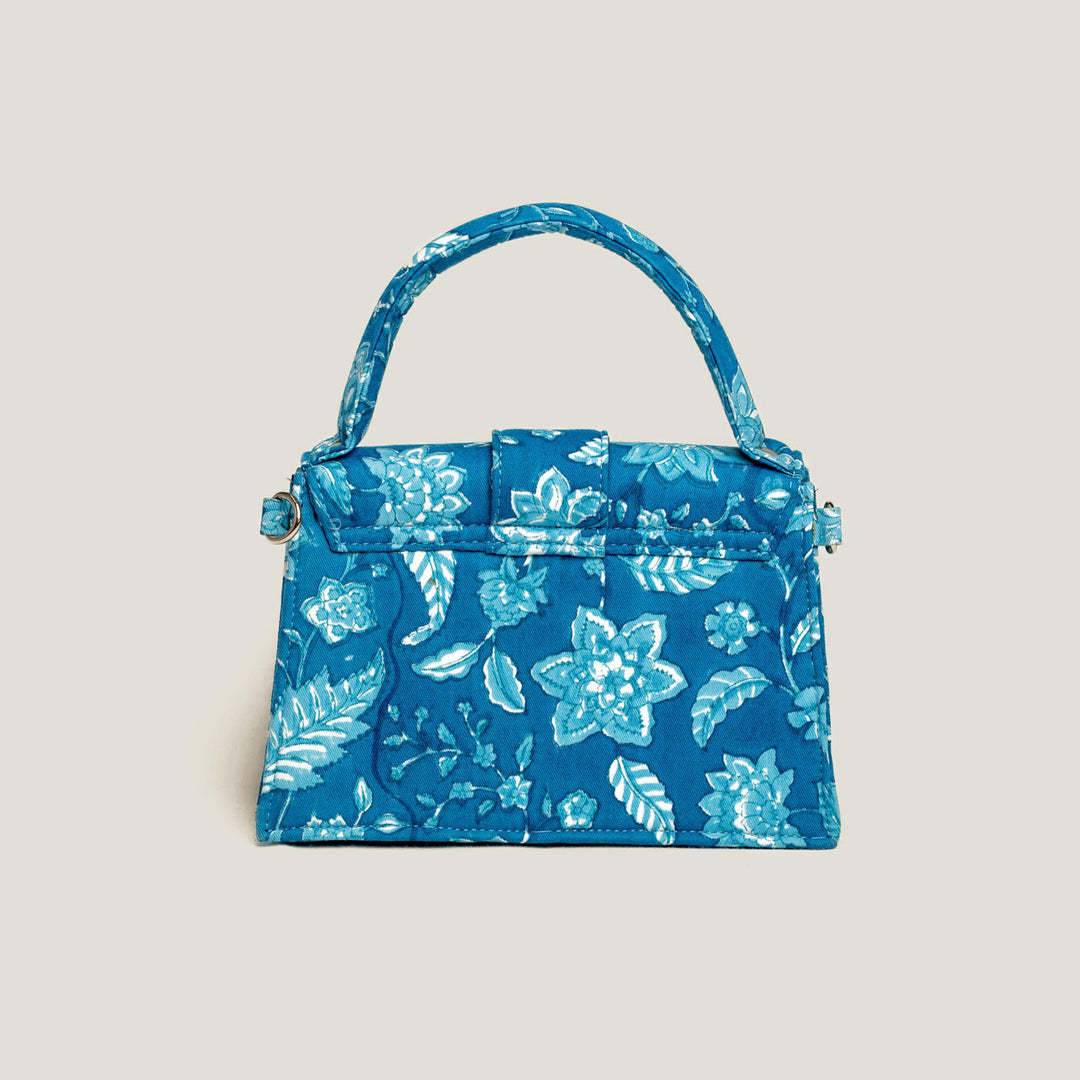 Ambar Hand Block Printed Medium Chiq Bag