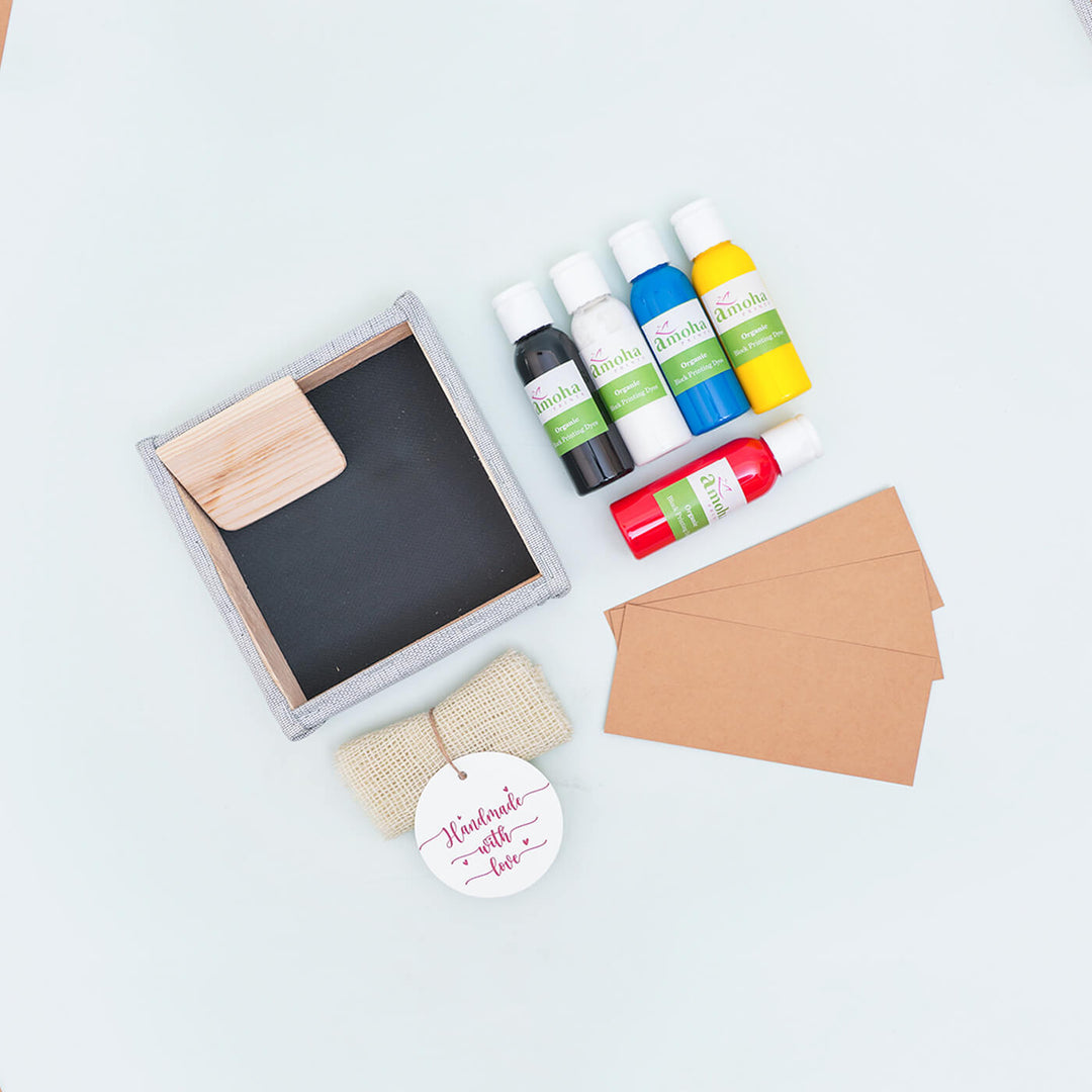 Block Printing Colour Kit | 5 Colours