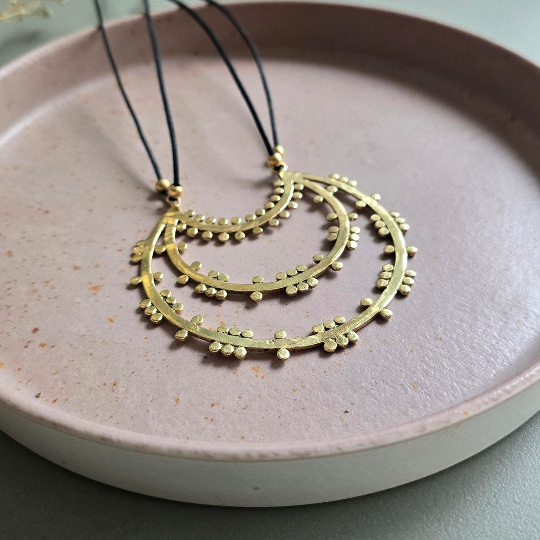Handmade Anouk Brass Necklace